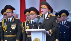 Belarusian troops have crossed Ukrainian border, officials say. Lukashenko denies allegations