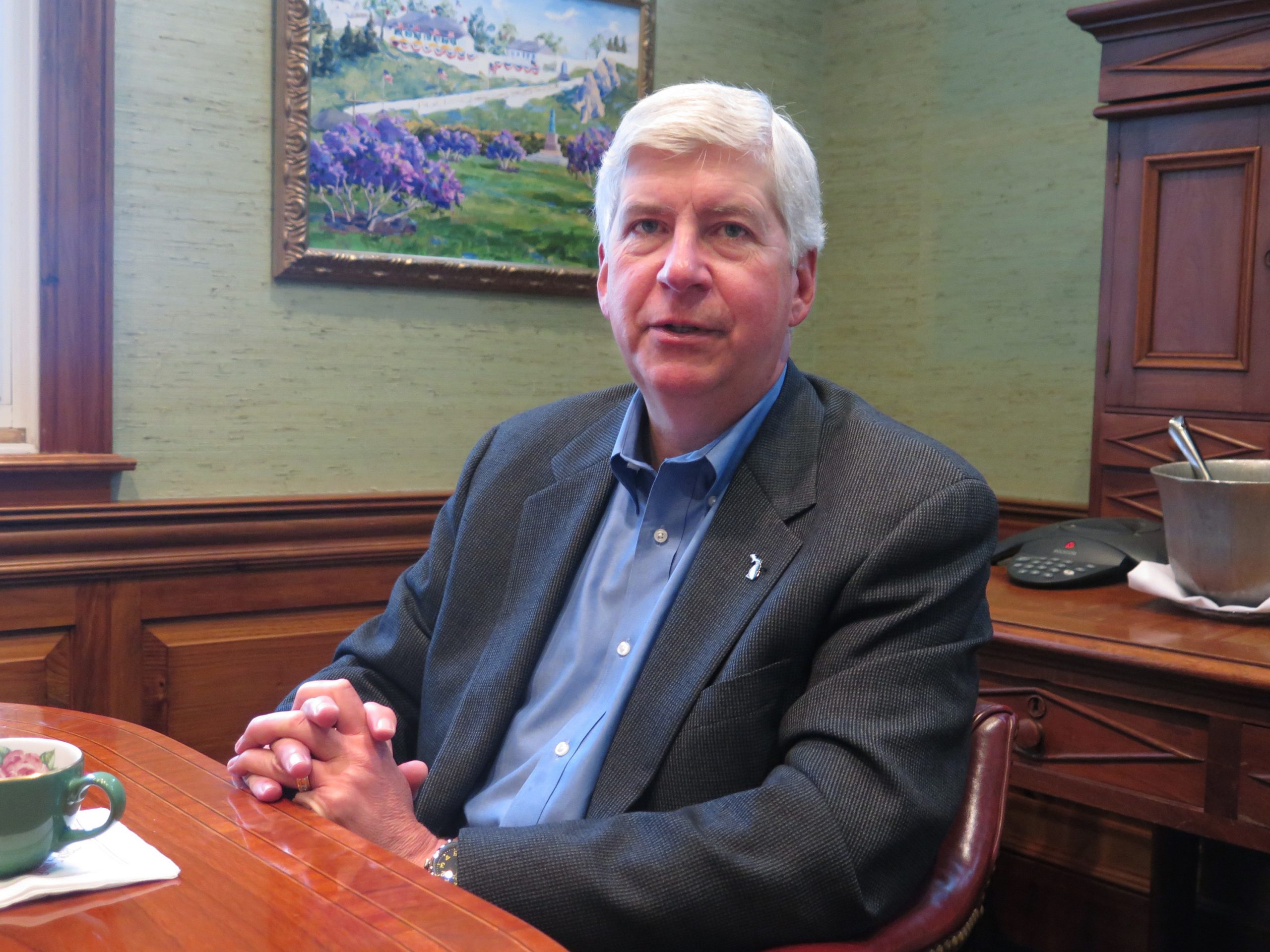 Michigan Republican Gov. Rick Snyder refuses to endorse Trump