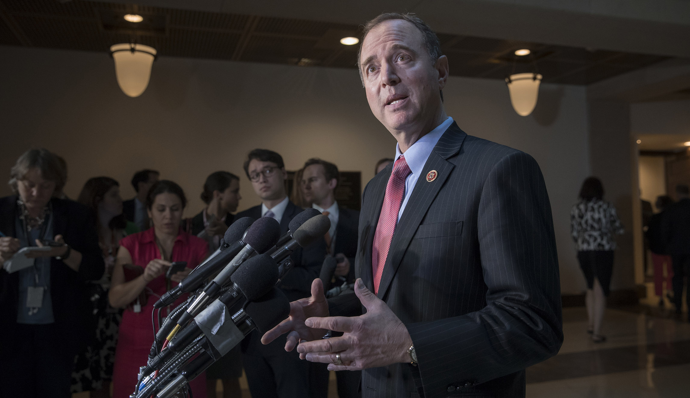 Rep. Adam Schiff warns Democrats not to rush Trump’s impeachment process