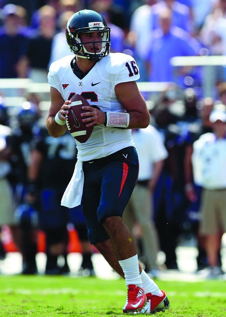 Ronald Martinez/Getty Images
Junior quarterback Michael Rocco was named the ACC offensive back of the week.