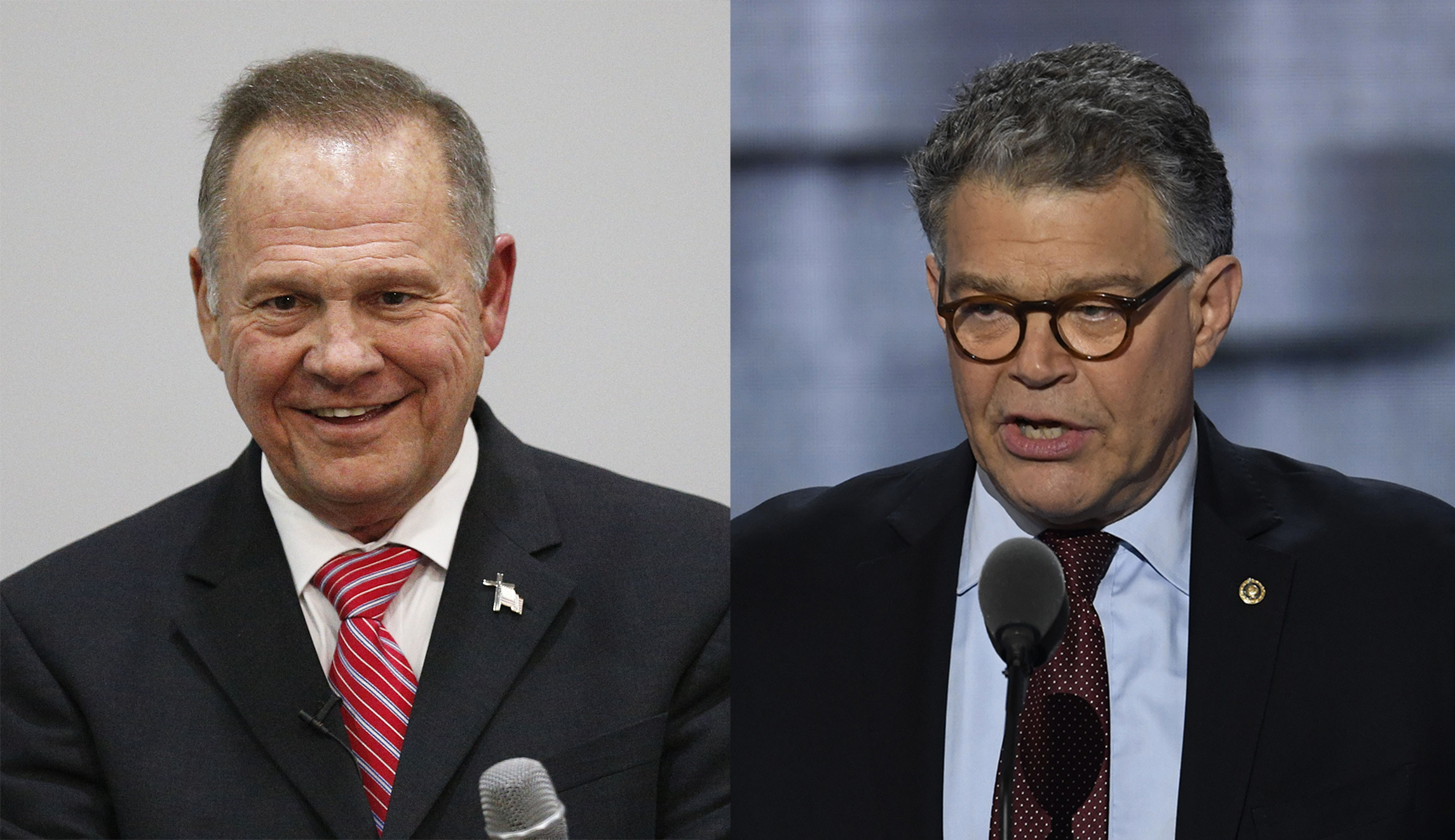 Most voters say Al Franken, Roy Moore should be banned from Senate