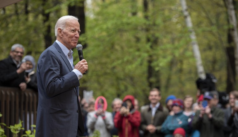 President Joe Biden said the bipartisan infrastructure package includes ânothing bad for the environment.â