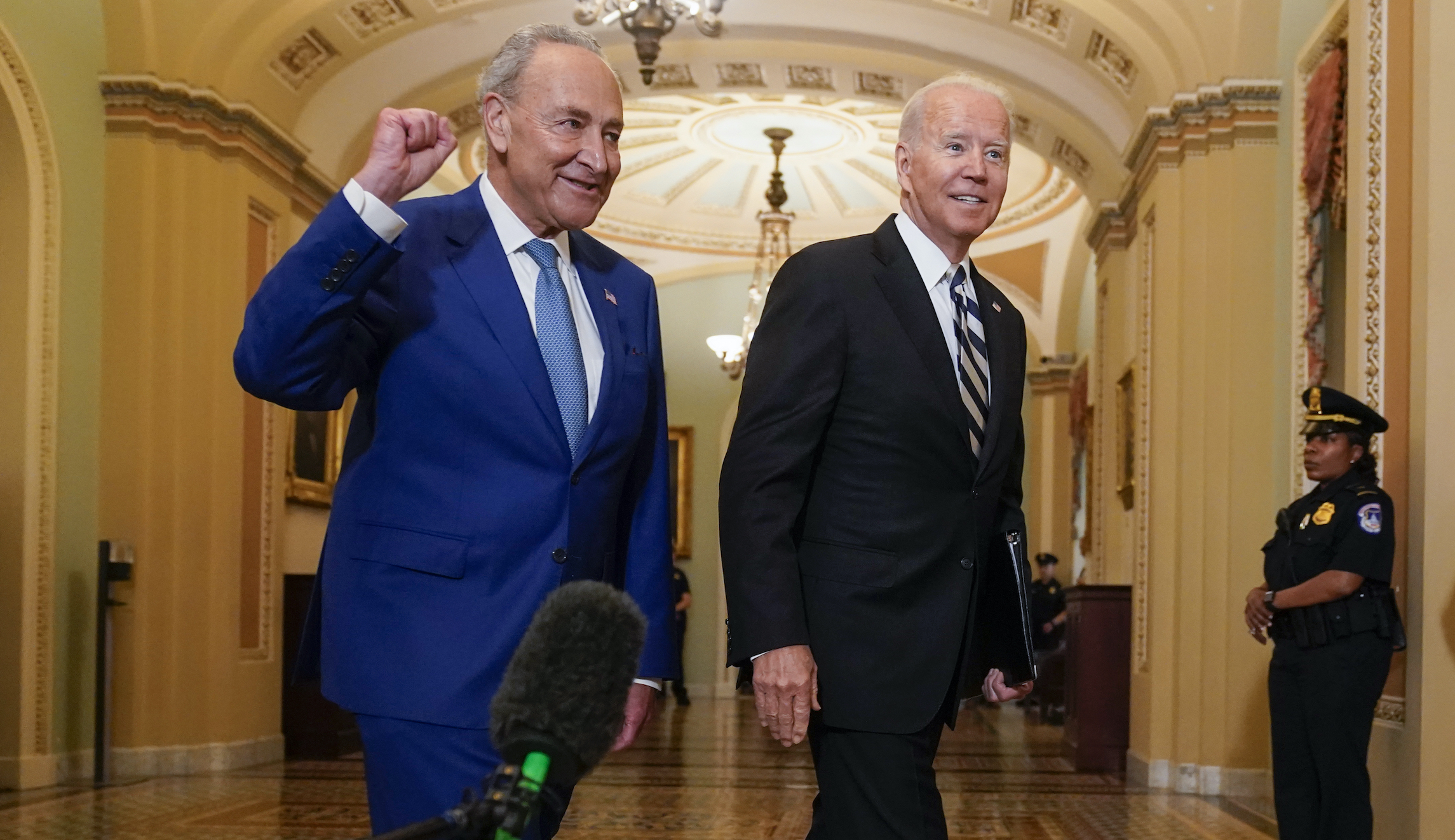 Democrats seek quick party win on infrastructure