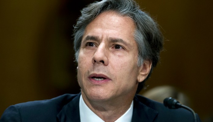 Secretary of State Antony Blinken.