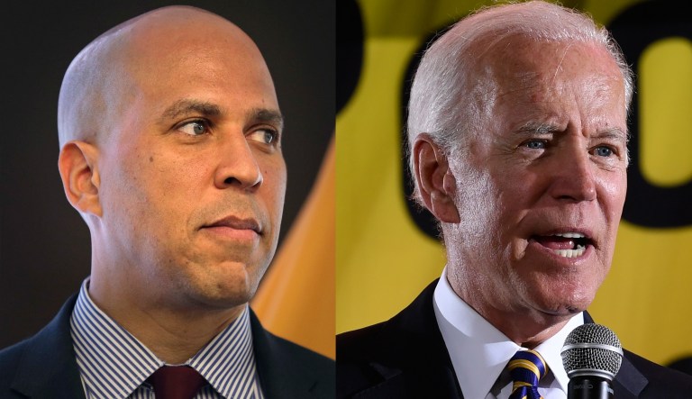 Cory Booker, Joe Biden.
