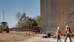 Southern border wall expected to hit 450 miles by end of the year