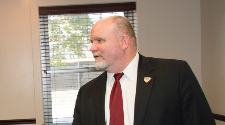 Combating Terrorism Center lecturer Bryan Paarmann briefing to cadets 