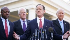 Sen. Pat Toomey, the GOP’s lonely free trader