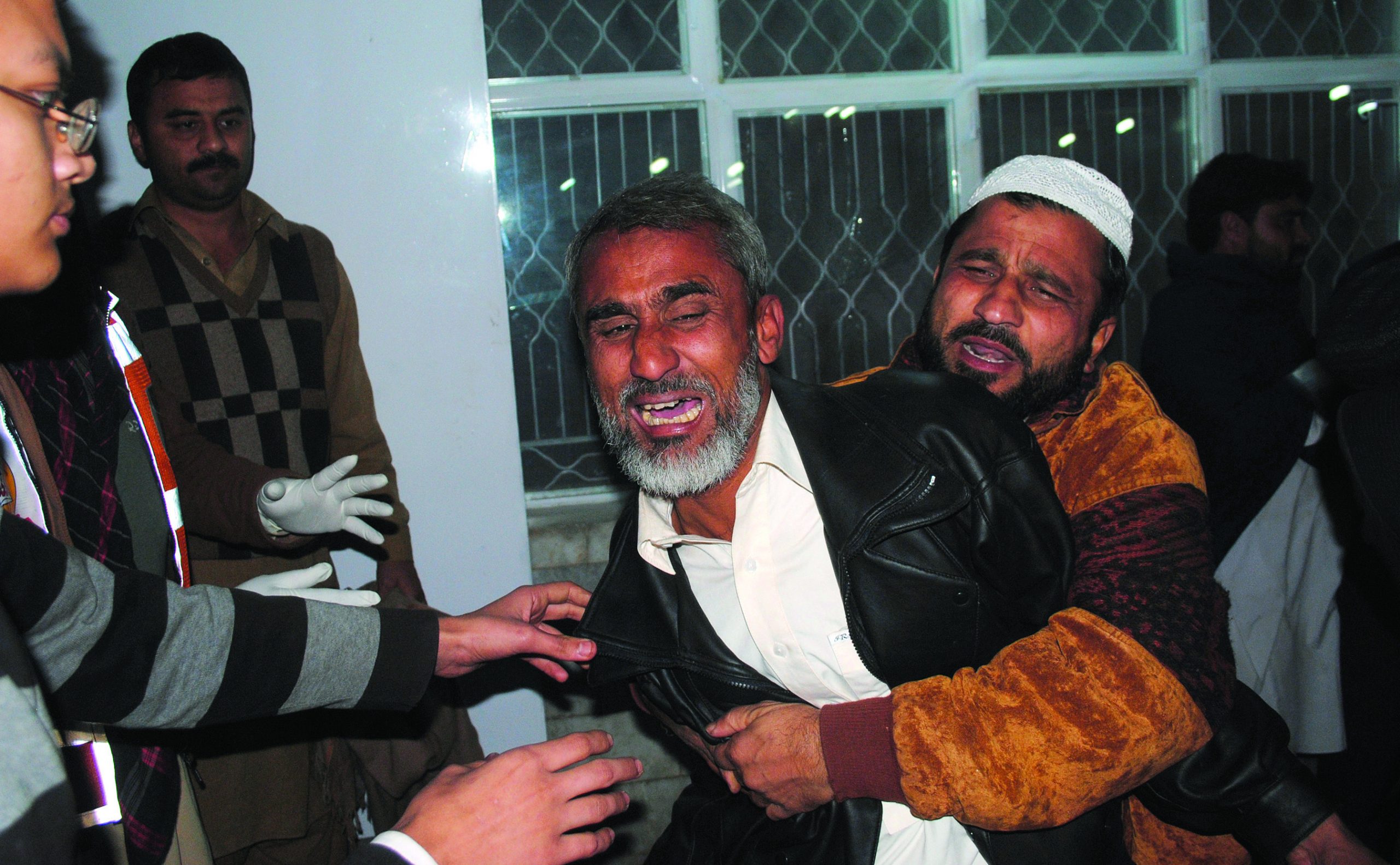 Bombing at political rally kills 9 in Pakistan