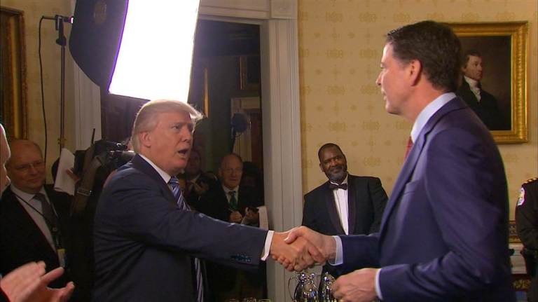 Trump shook White House with furious swearing after Justice Department declined to prosecute Comey