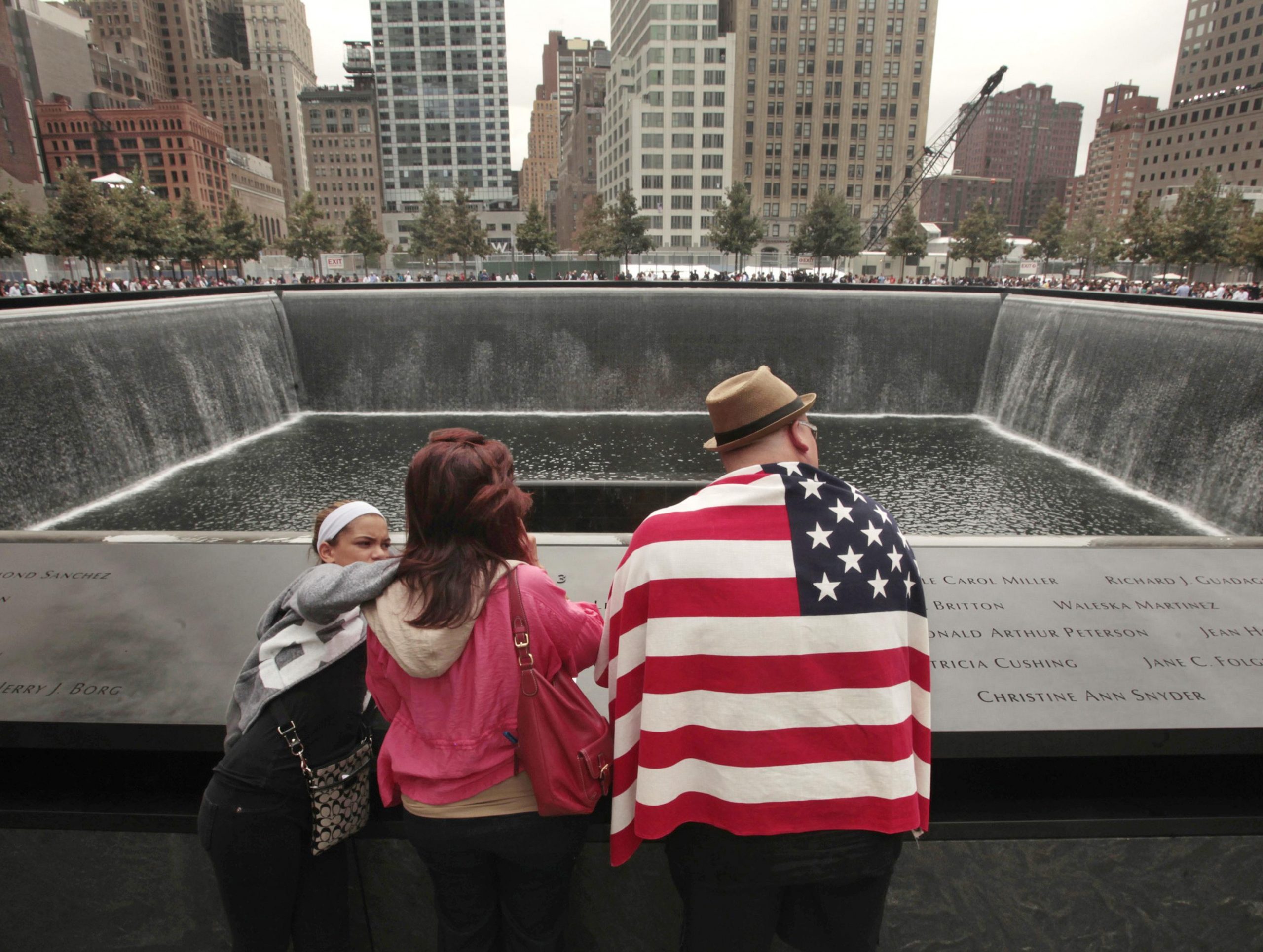 Families seek healing at Ground Zero ceremony