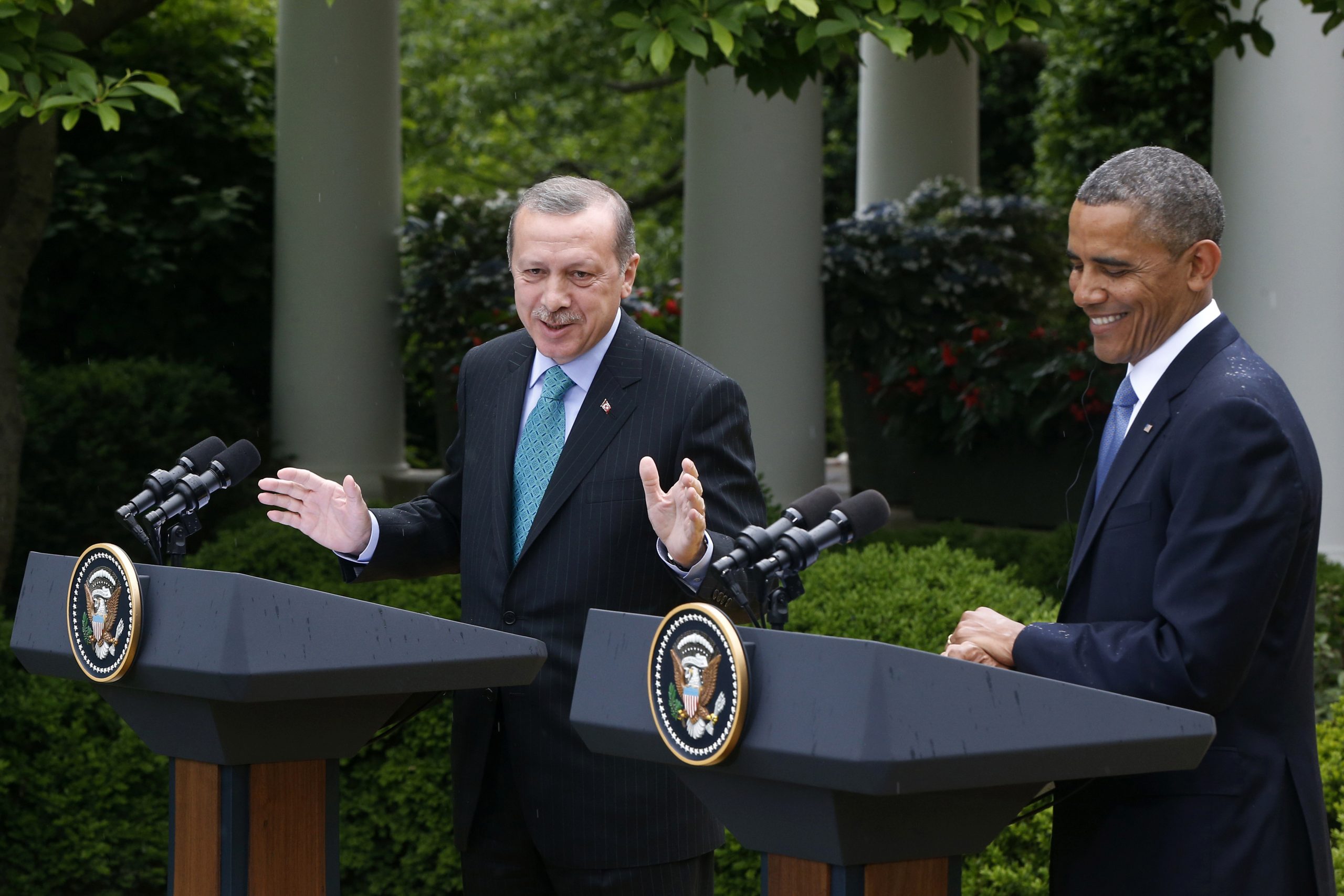 US, Turkey project united front on Syria