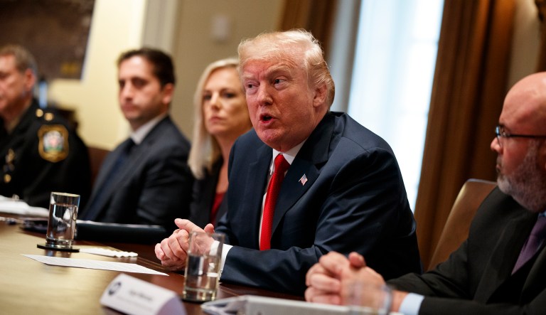 President Trump said 