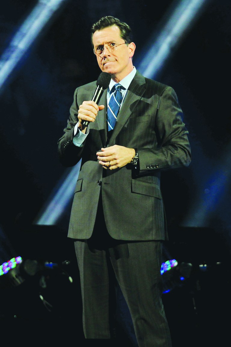 Dave Allocca/Starpix via AP
Stephen Colbert