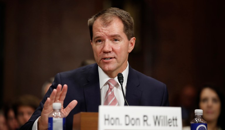 When Don Willett was nominated to the 5th U.S. Circuit Court of Appeals, Democrats balked, of course, but not for the reasons one might think. (AP Photo/Carolyn Kaster)