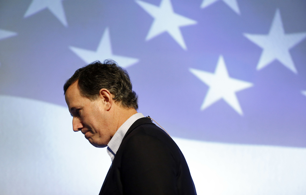 Santorum set to exit 2016 race: Report