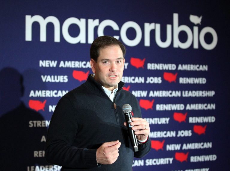 Sen. Marco Rubio has teamed up with a prominent Southern Baptist to urge the Obama administration to step up its protection of persecuted Christians in the Middle East. (AP Photo/Mary Schwalm)