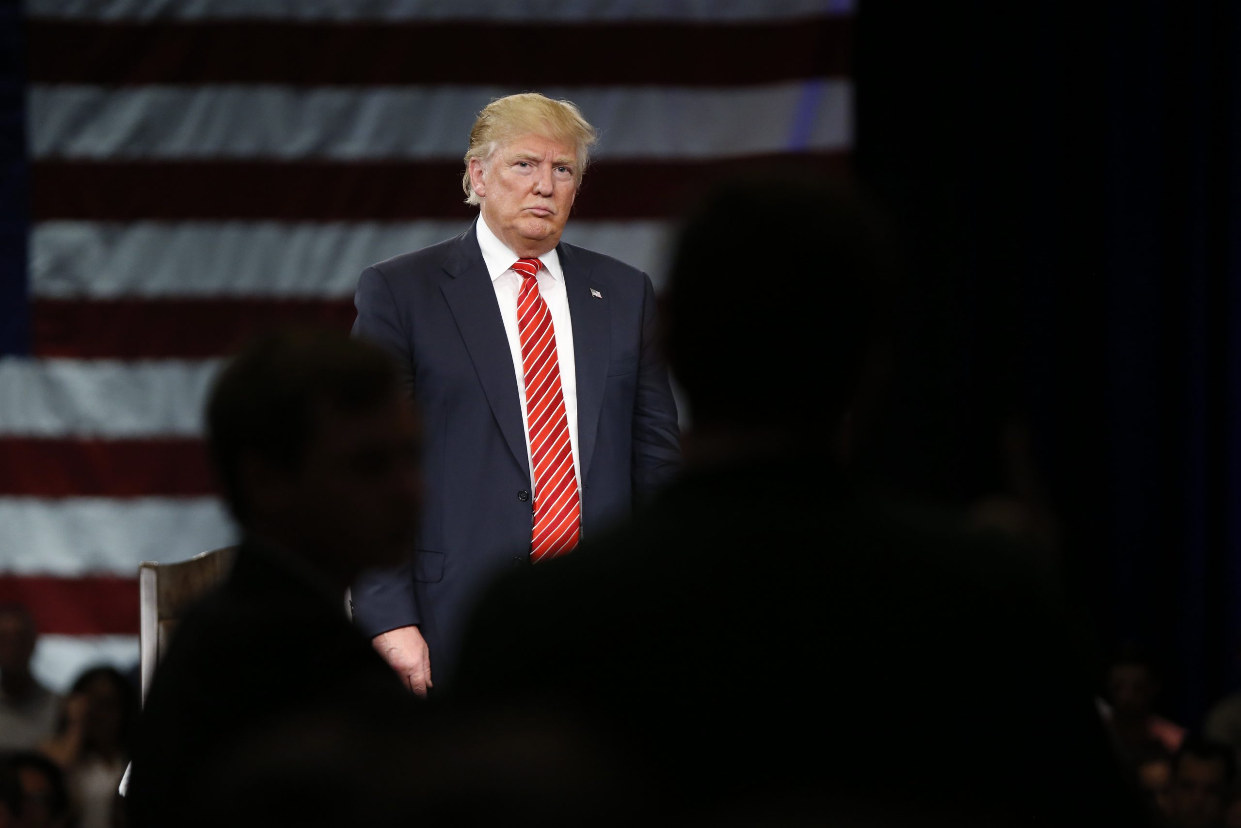 Trump approaches 50 percent in new poll