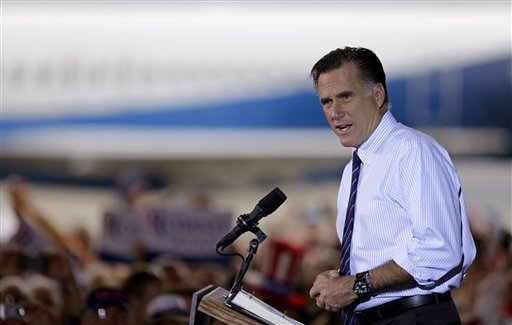 Republican presidential candidate Mitt Romney (AP photo)