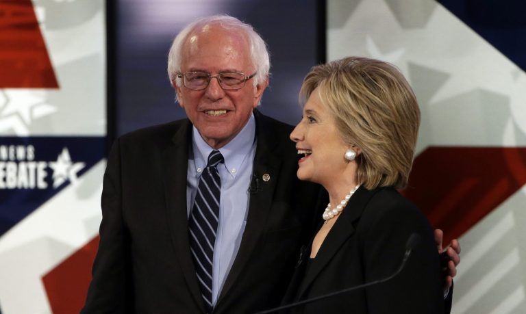 Sanders consistently beats Clinton in hypothetical matchups against Republican presidential candidates. (AP Photo/Charlie Neibergall)