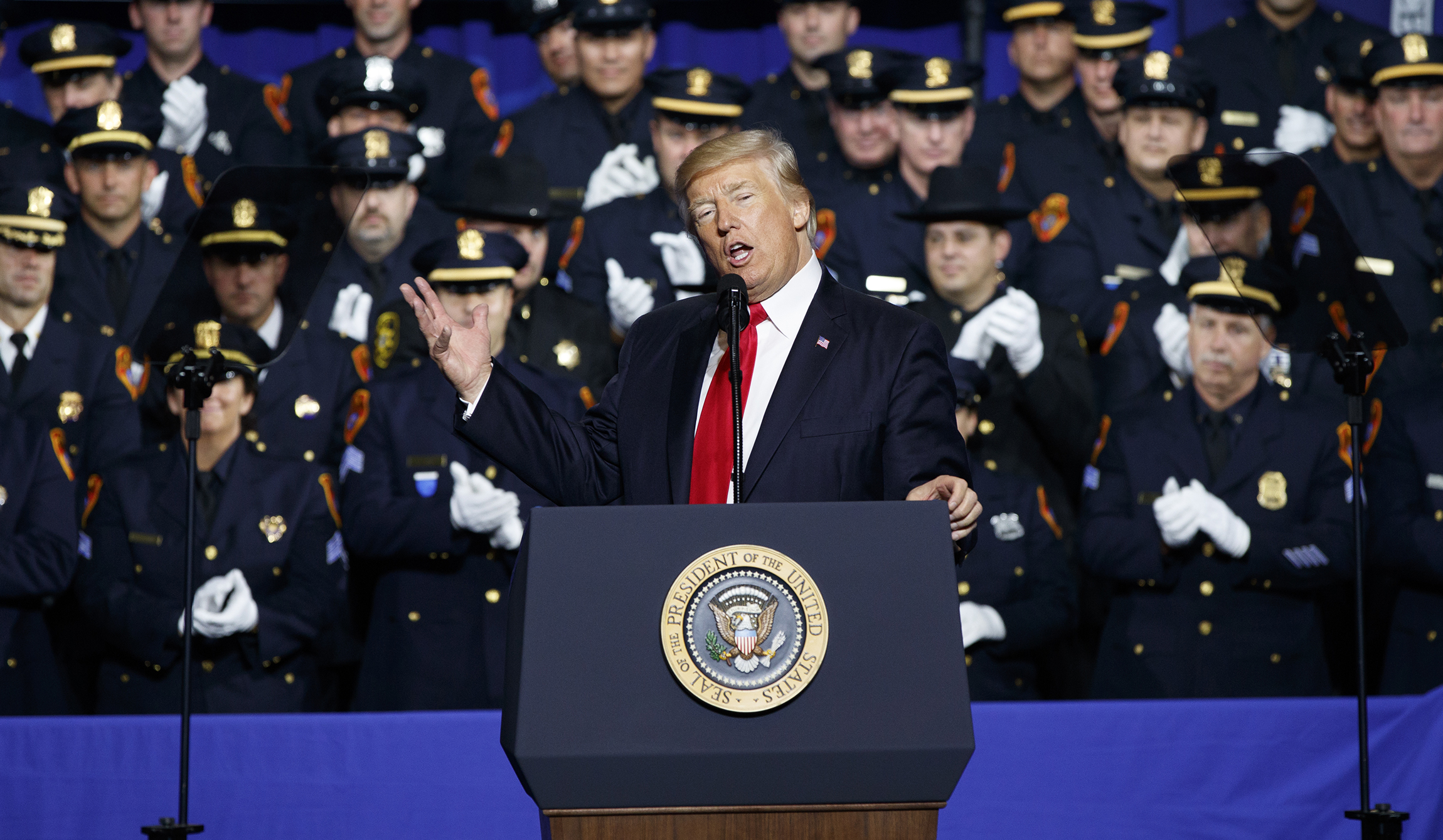 Police push back at Trump’s prodding to ‘not be to nice’