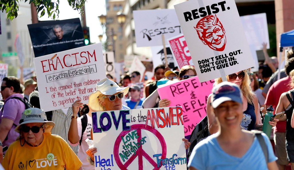 Anti-Trump fervor could help Democrats overcome internal divisions