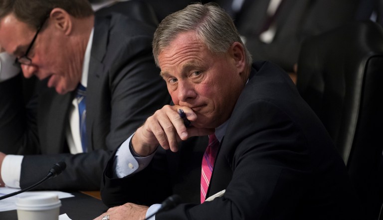 Senate Intelligence Committee Chairman Richard Burr on Wednesday threatened to subpoena the authors of a 