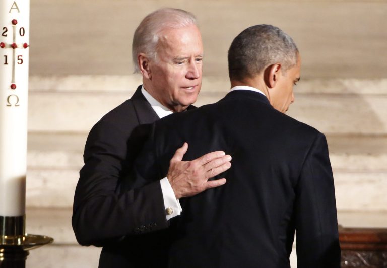 Vice President Joe Biden returned to work Wednesday for the first time since his eldest son, Beau, died May 30 of brain cancer. (AP Photo)