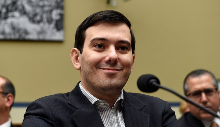Martin Shkreli gained notoriety when his company Turing Pharmaceuticals raised the price of the anti-malarial drug Daraprim from $13.50 a pill to $750. (AP Photo/Susan Walsh)