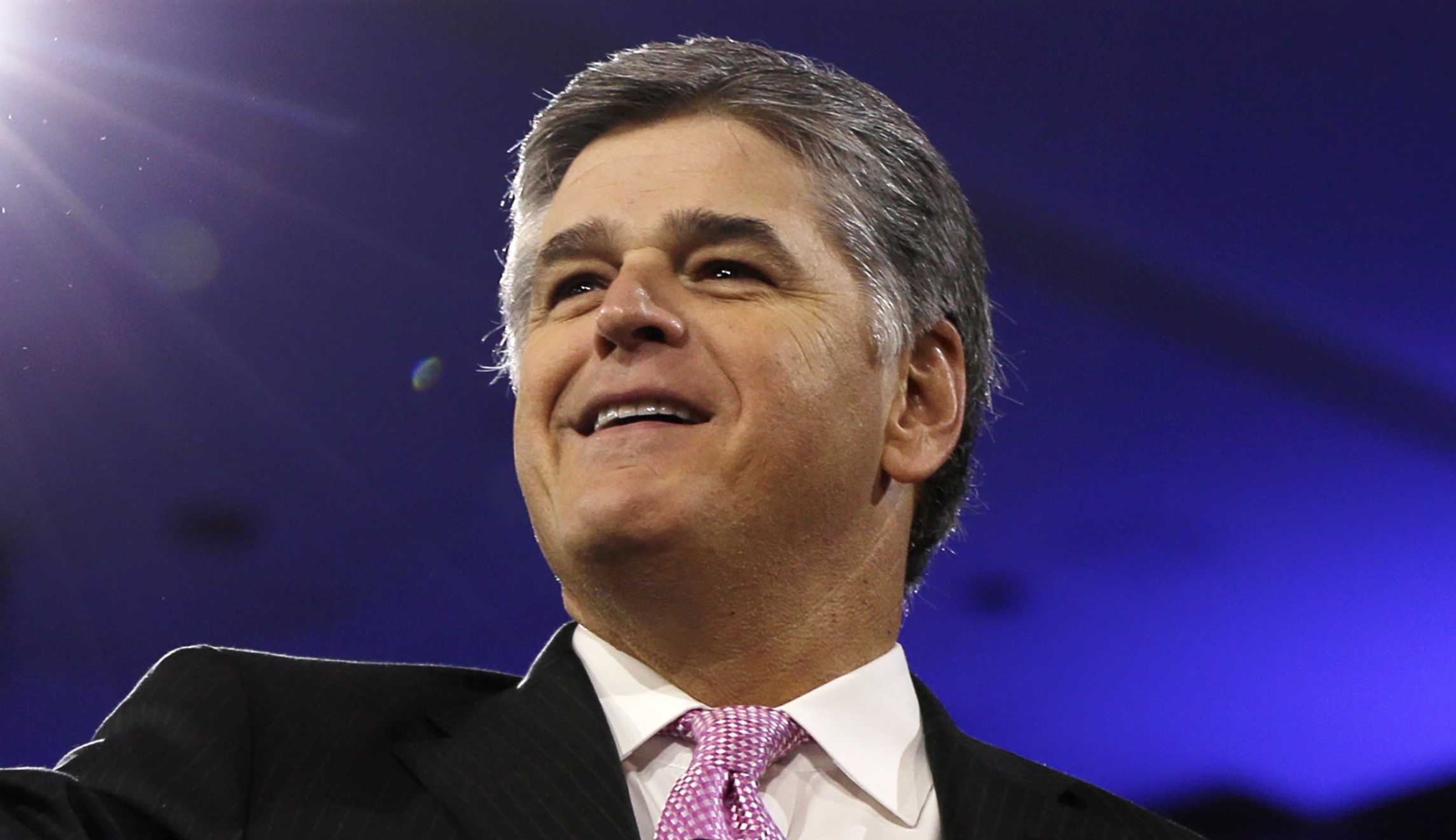 The way Sean Hannity’s name was revealed is … weird