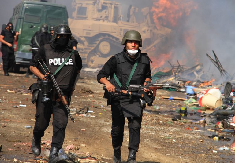 While some legislators say the United States shouldn't give aid to Egypt in light of the military crackdown, others say the country's strategic importance complicates matters. (AP Photo/Ahmed Gomaa)