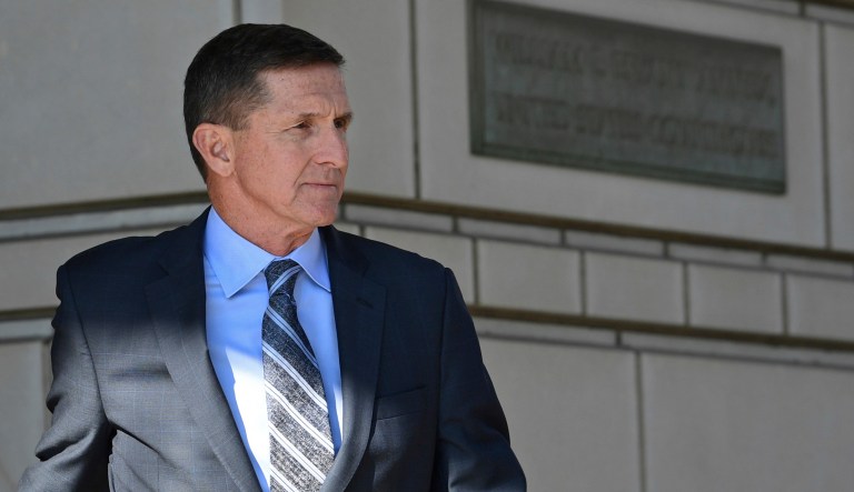F Trump national security adviser Michael Flynn turned himself in to federal investigators on Dec. 1, noting at the time that his decision to work with special counsel Robert Mueller was made 
