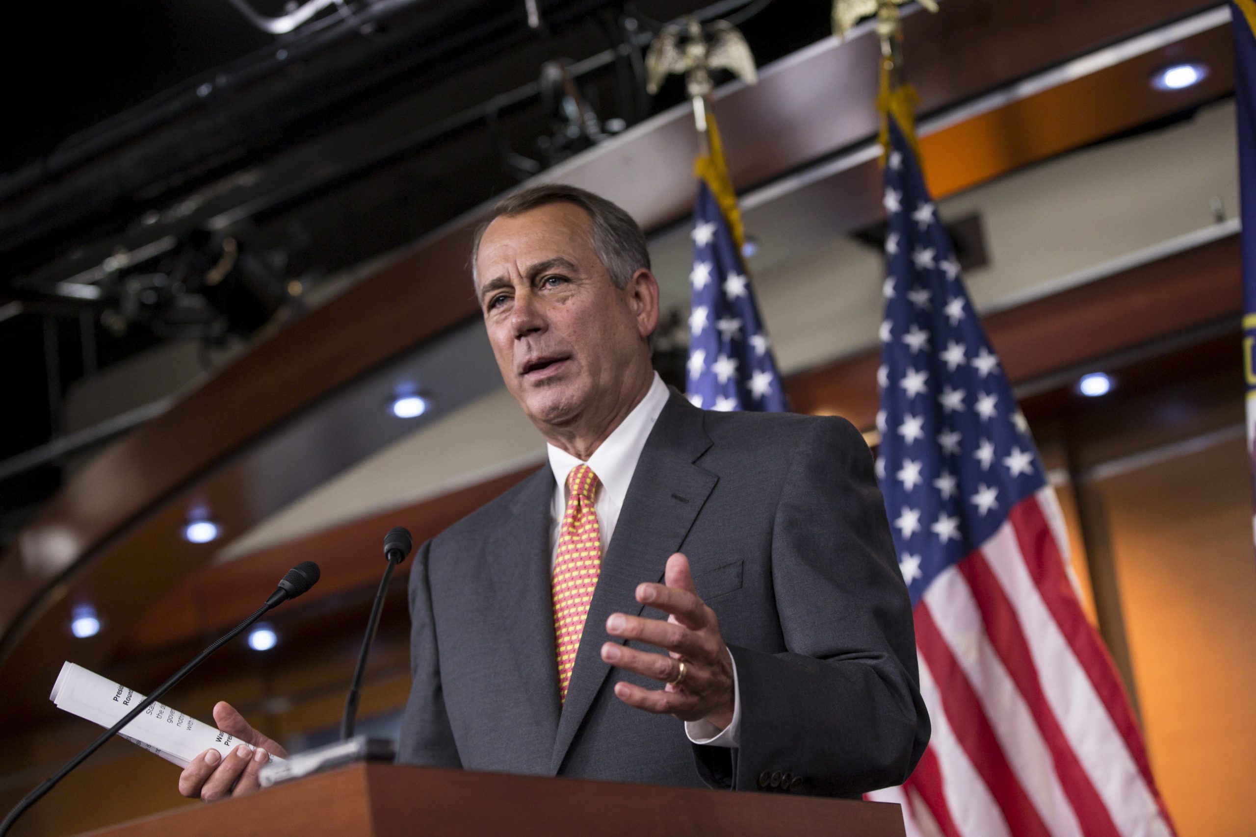 Work forces John Boehner to postpone retreat with major GOP donors