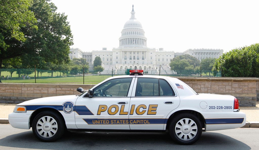 Capitol Police arrest driver after finding gun and ammo in car