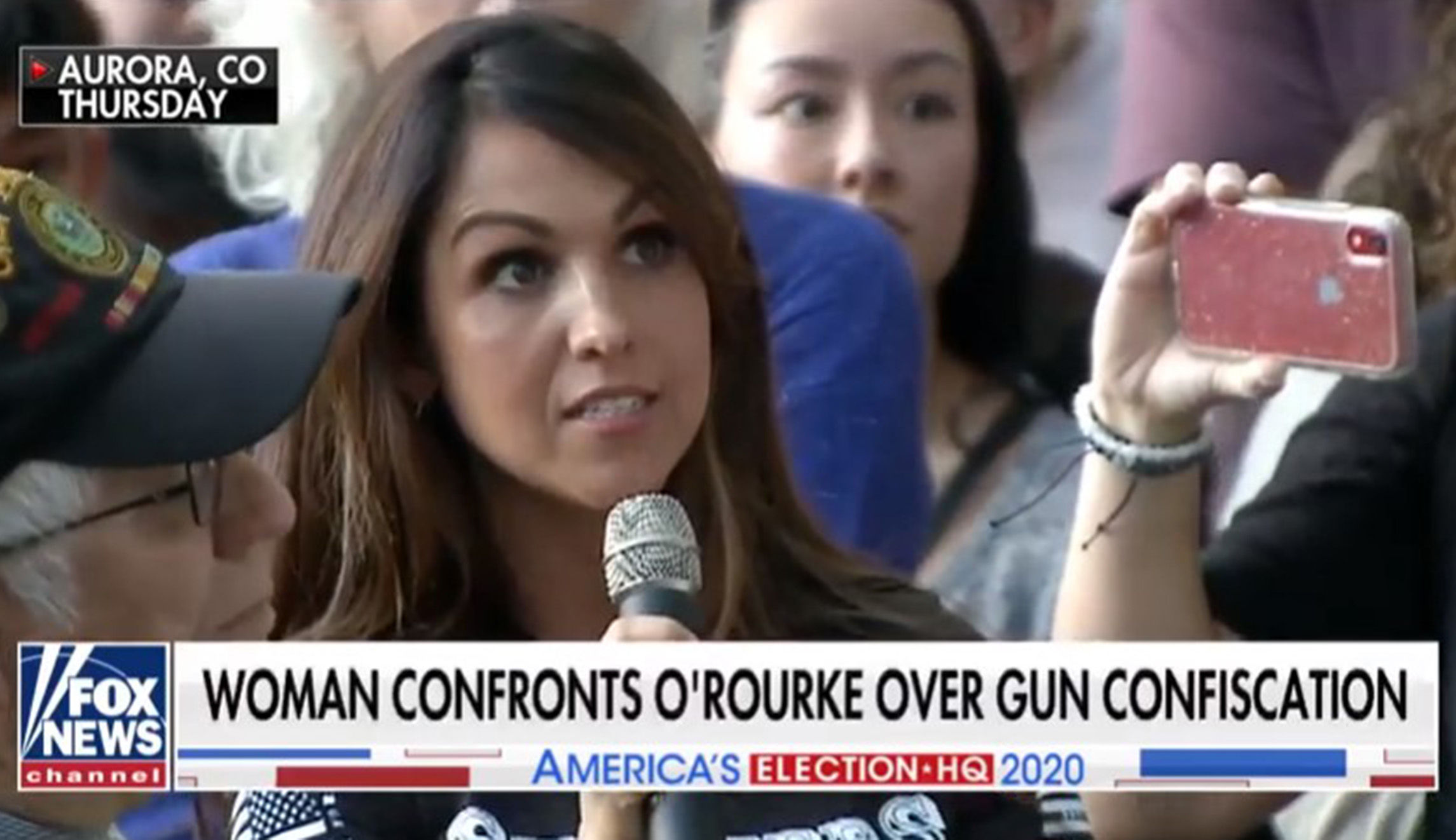 ‘Shame on him’: Woman who confronted O’Rourke accuses him of using ‘our victims’ to push gun control