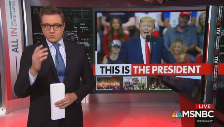 MSNBC host accuses Trump of using ‘dark sorcery of racial hatred’