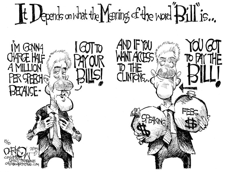 Editorial cartoons: Bills, Bill’s Bills