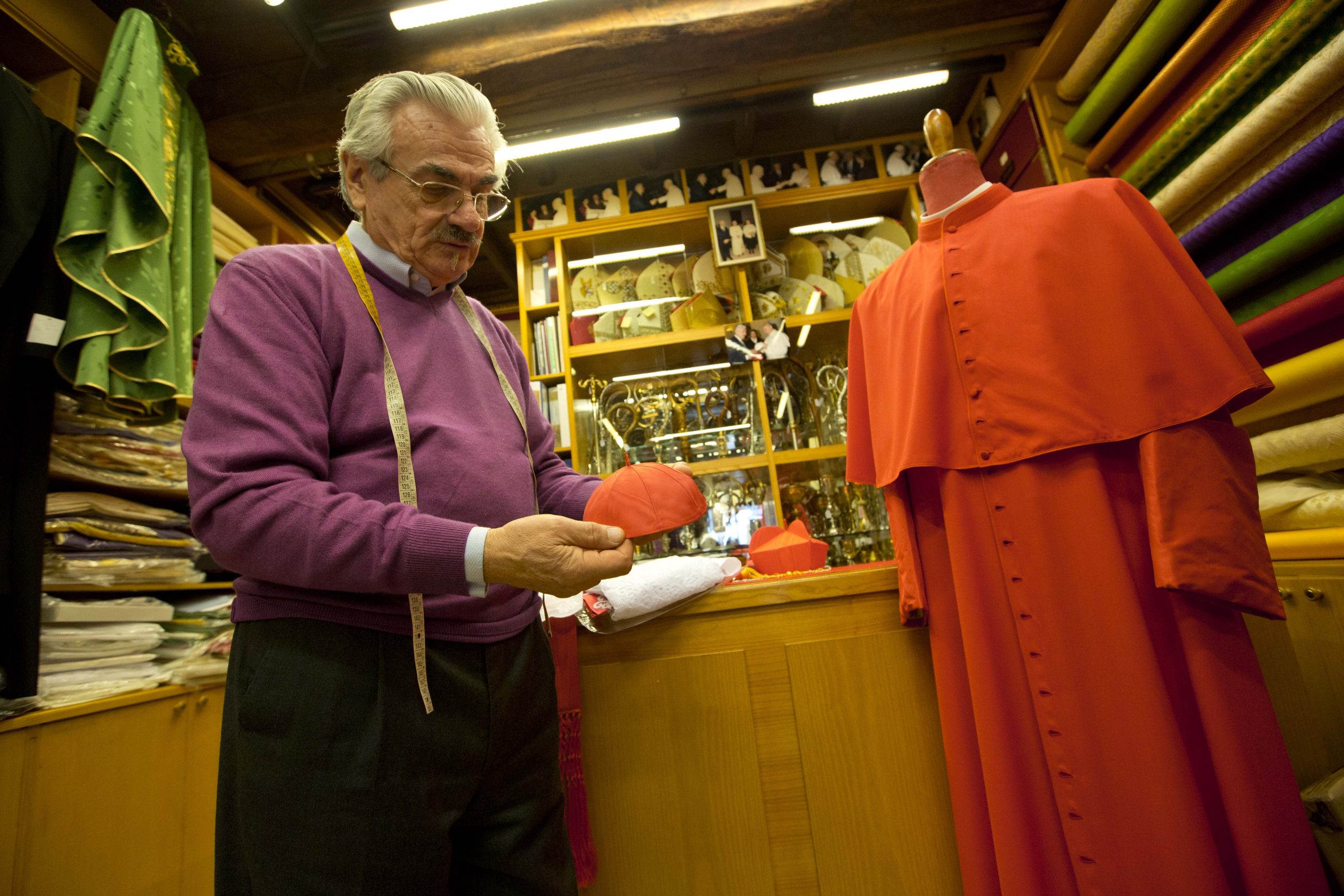 Pope’s simple style influencing cardinal fashion