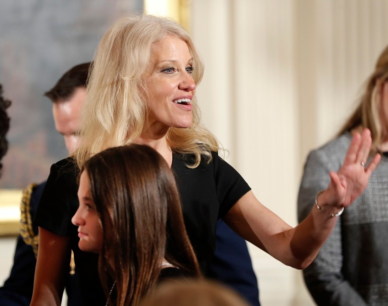 The White House counselor laid out four reasons she believes Clinton lost. (AP Photo/Pablo Martinez Monsivais)