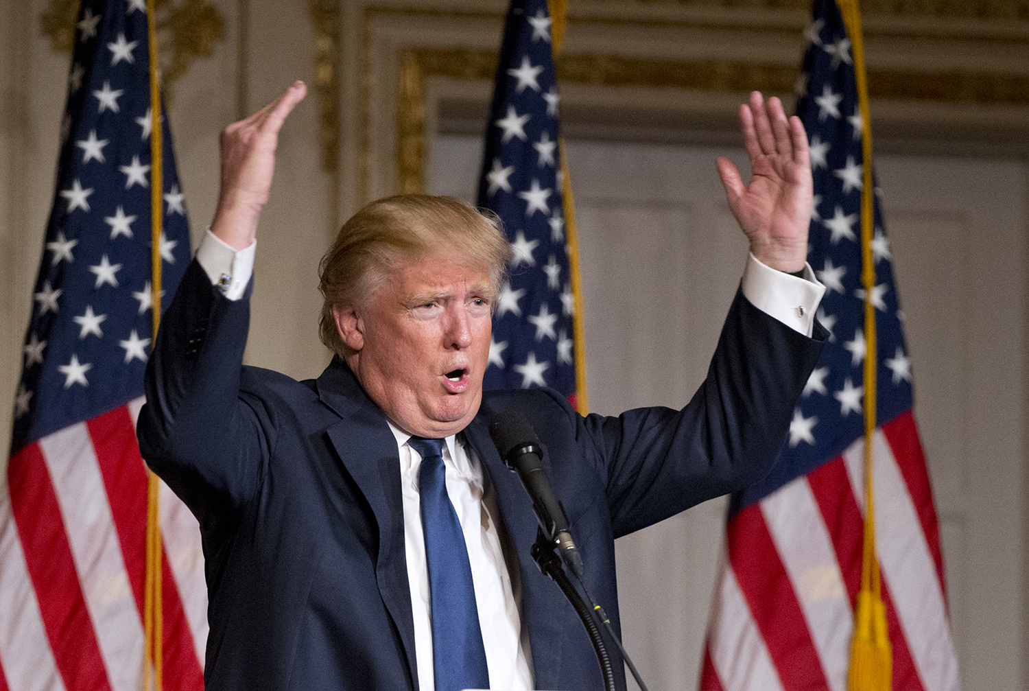 Trump’s approval rating drops below 40 percent