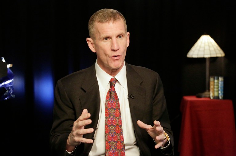 Retired Gen. Stanley McChrystal, former chief of operations in Afghanistan, was fired by Obama over criticisms of the administration he made to Rolling Stone. (AP Photo/Mark Lennihan, File)