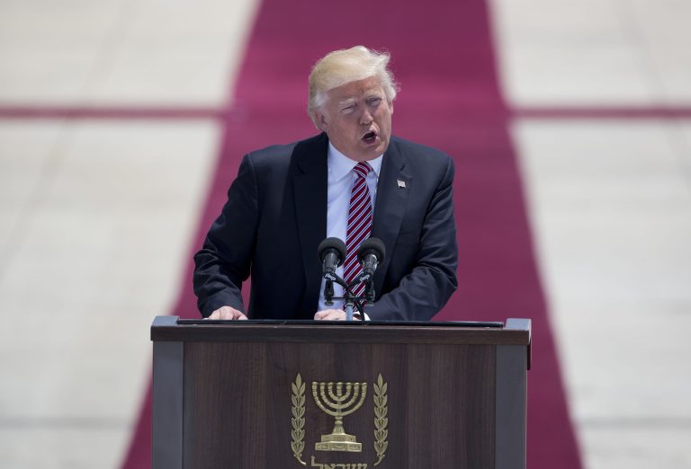President Trump may use Twitter to respond to former FBI Director James Comey's testimony in real time, according to some reports. (AP Photo/Oded Balilty)