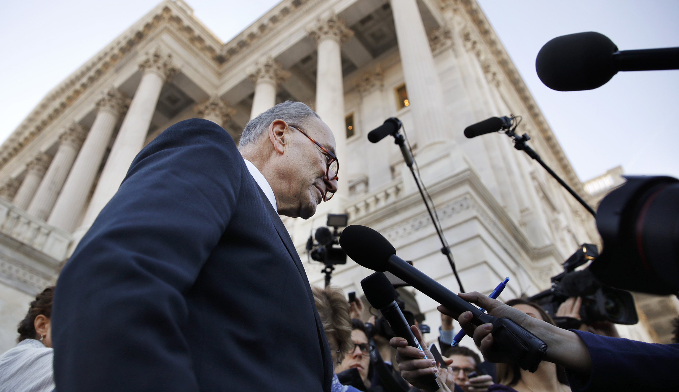 Chuck Schumer after Trump meeting: ‘Discussions will continue’