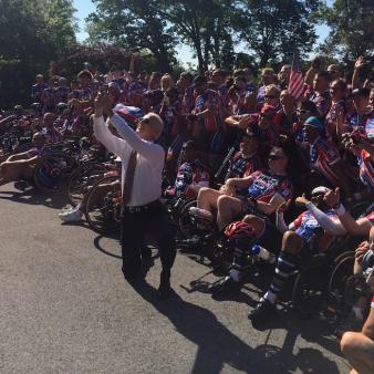 Wounded Warriors, Upset About VA, Take Memorial Day Ride