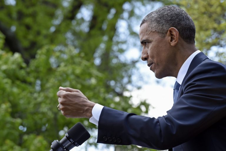 President Obama once again urged America to do some soul-searching and commit to helping impoverished black communities gripped with unemployment, drug addiction and educational inequality. (AP)
