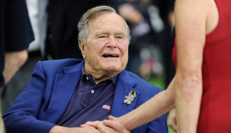 Amanda Staples, a former Republican state Senate candidate in Maine, published an Instagram post that accused Bush of fondling her in 2006. (AP Photo/Eric Christian Smith)