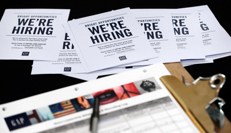 As the latest jobs report comes out Friday, the five fastest-growing sectors in the 12 months prior have been: temporary help, professional and technical services, construction, education and healthcare. (AP Photo/Wilfredo Lee, File)