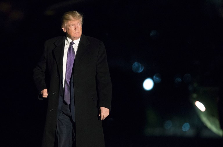 When President Trump mentions a 