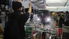 Chinese military amasses outside Hong Kong as protests continue