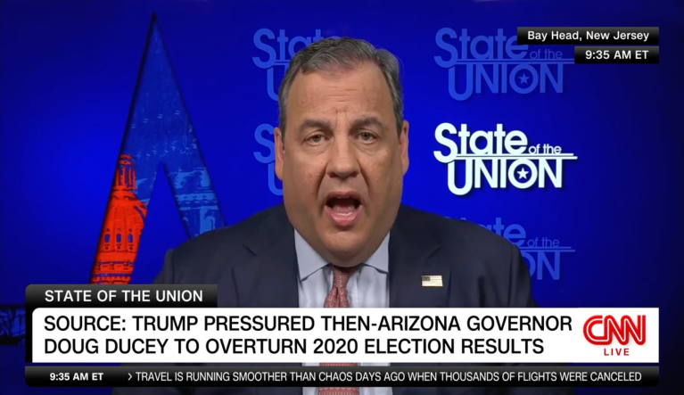 Chris Christie slams Trump call to Doug Ducey after 2020 election as ‘unacceptable’